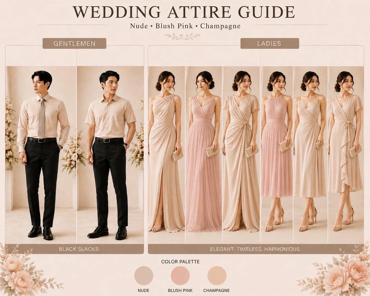 Wedding attire guide
